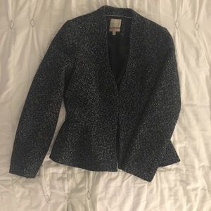 Size medium peplum tweed jacket/ coat